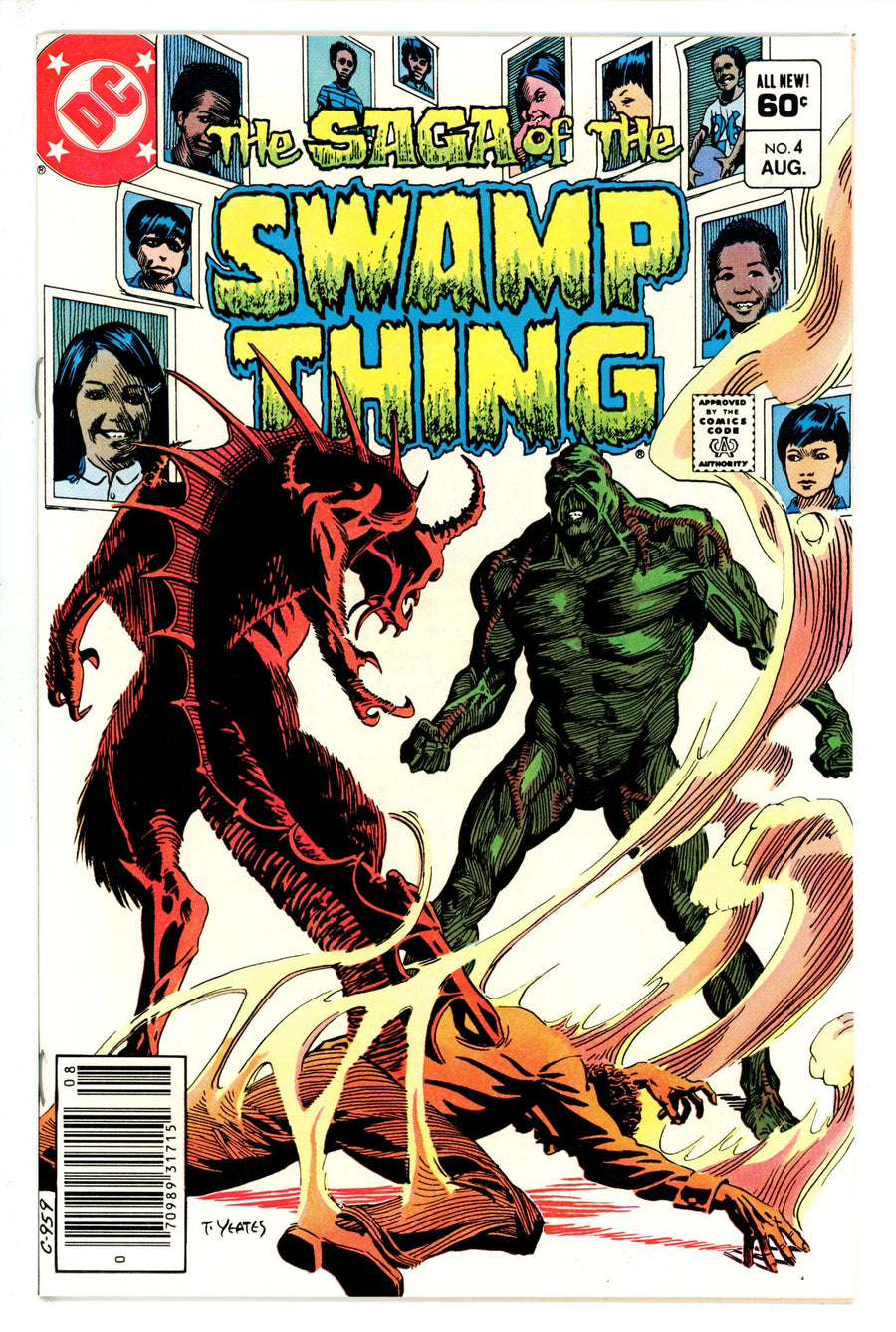 The Saga of Swamp Thing 4 Newsstand NM- (1982)