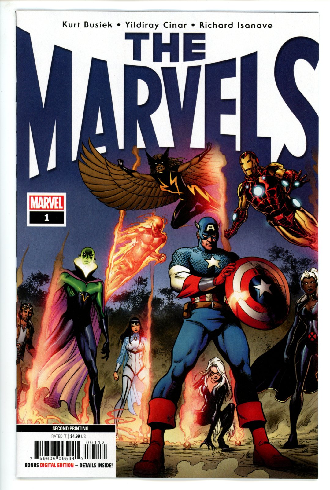 The Marvels 1 2nd Print (2021)