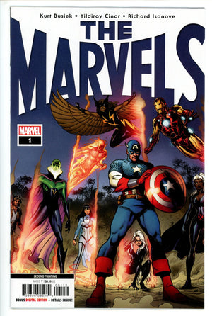 The Marvels 1 2nd Print (2021)