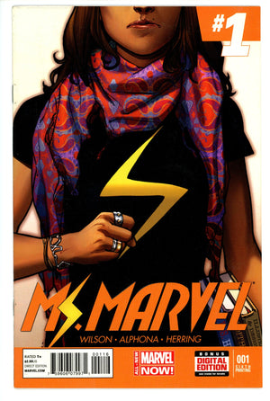Ms. Marvel Vol 3 1 6th Print F/VF
