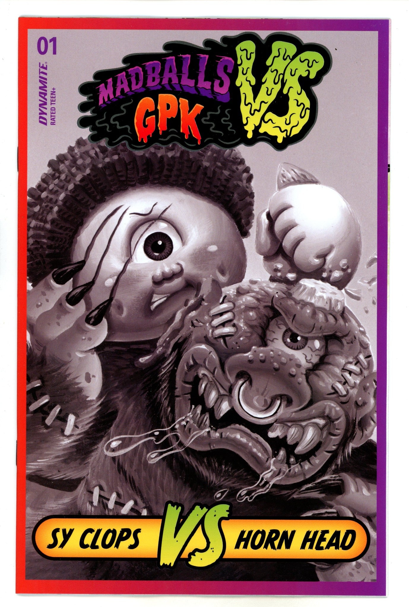 Madballs vs Garbage Pail Kids 1 Trading Card Variant