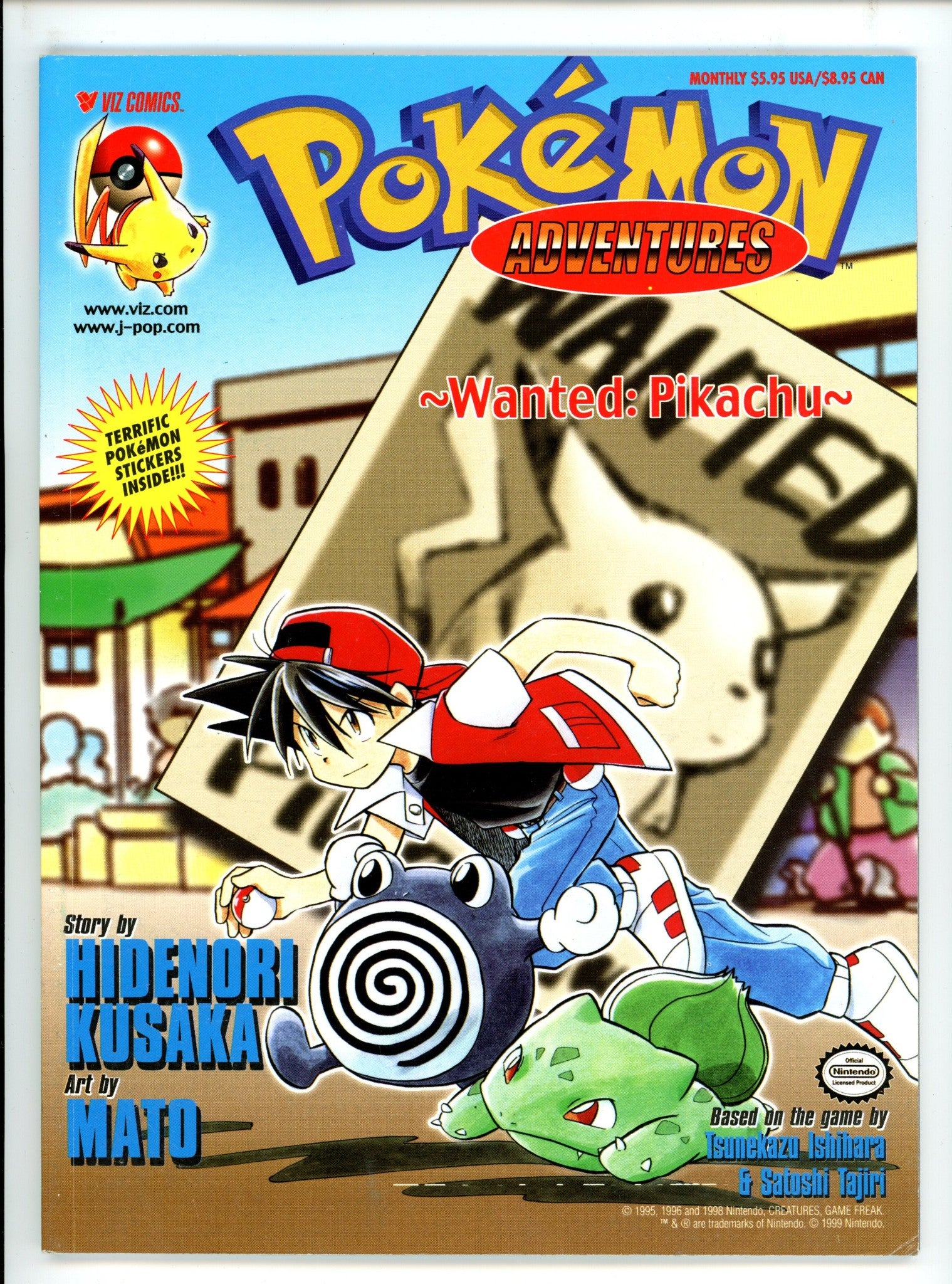 Pokemon Adventures Vol 2 Wanted: Pikachu TPB