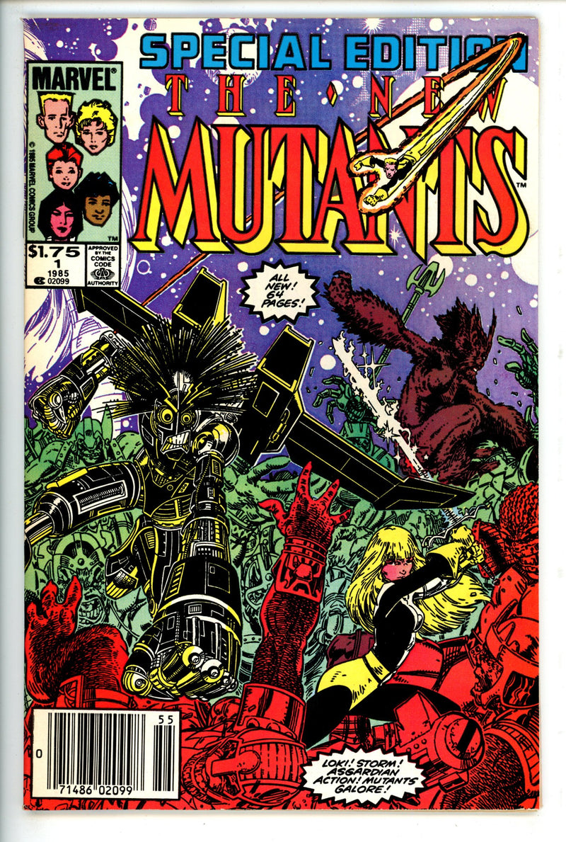 New Mutants Special Edition 1 Canadian VF+
