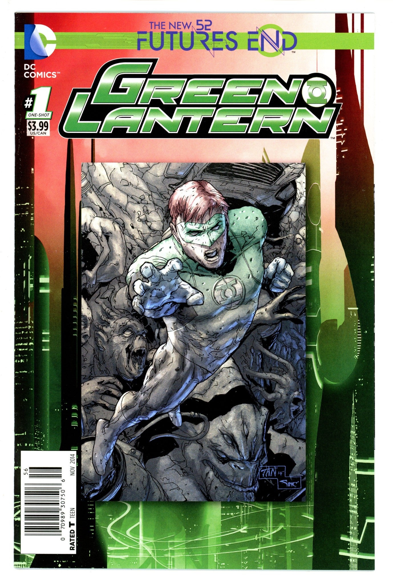 Green Lantern: Futures End 1 Newsstand NM