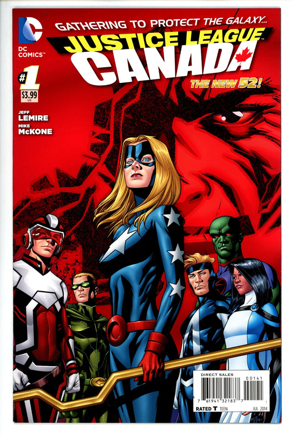 Justice League United 1 Canada Variant