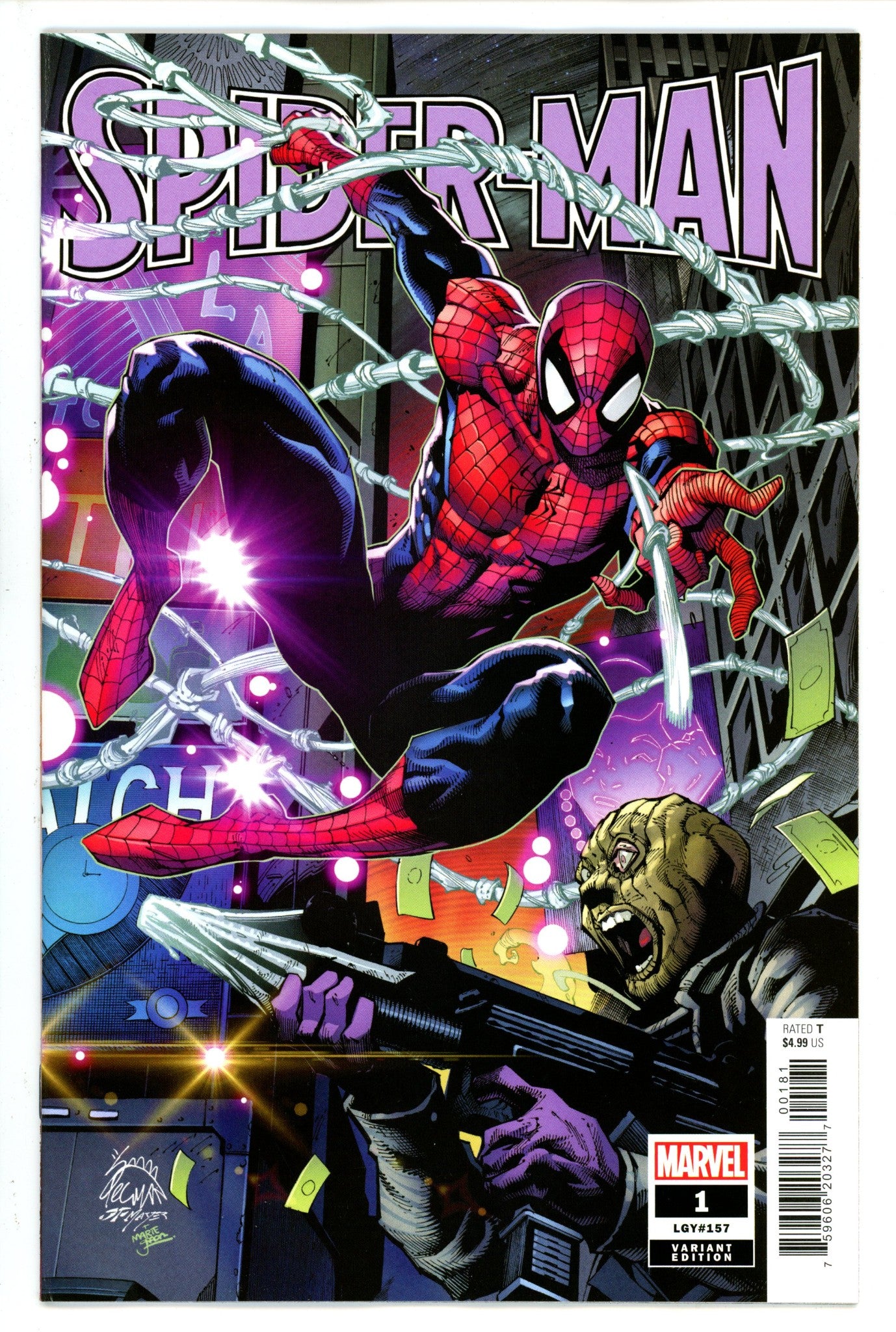Spider-Man Vol 4 1 Stegman Variant NM-