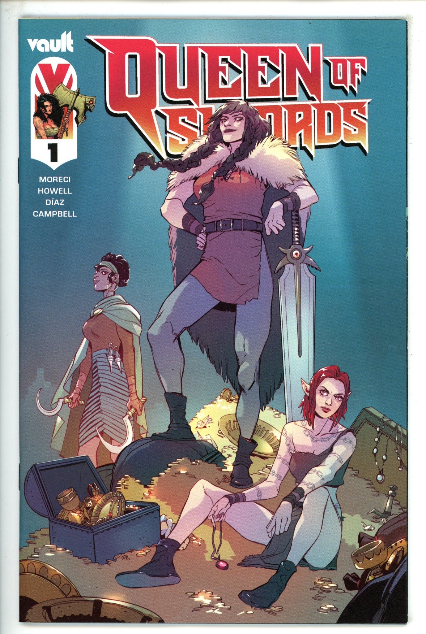 Queen Of Swords A Barbaric Story 1 Moranelli Incentive Variant NM (2023)