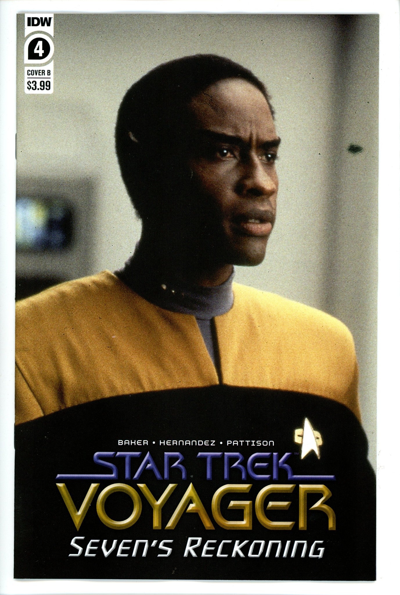 Star Trek Voyager Sevens Reckoning 4 Photo Variant-IDW-CaptCan Comics Inc