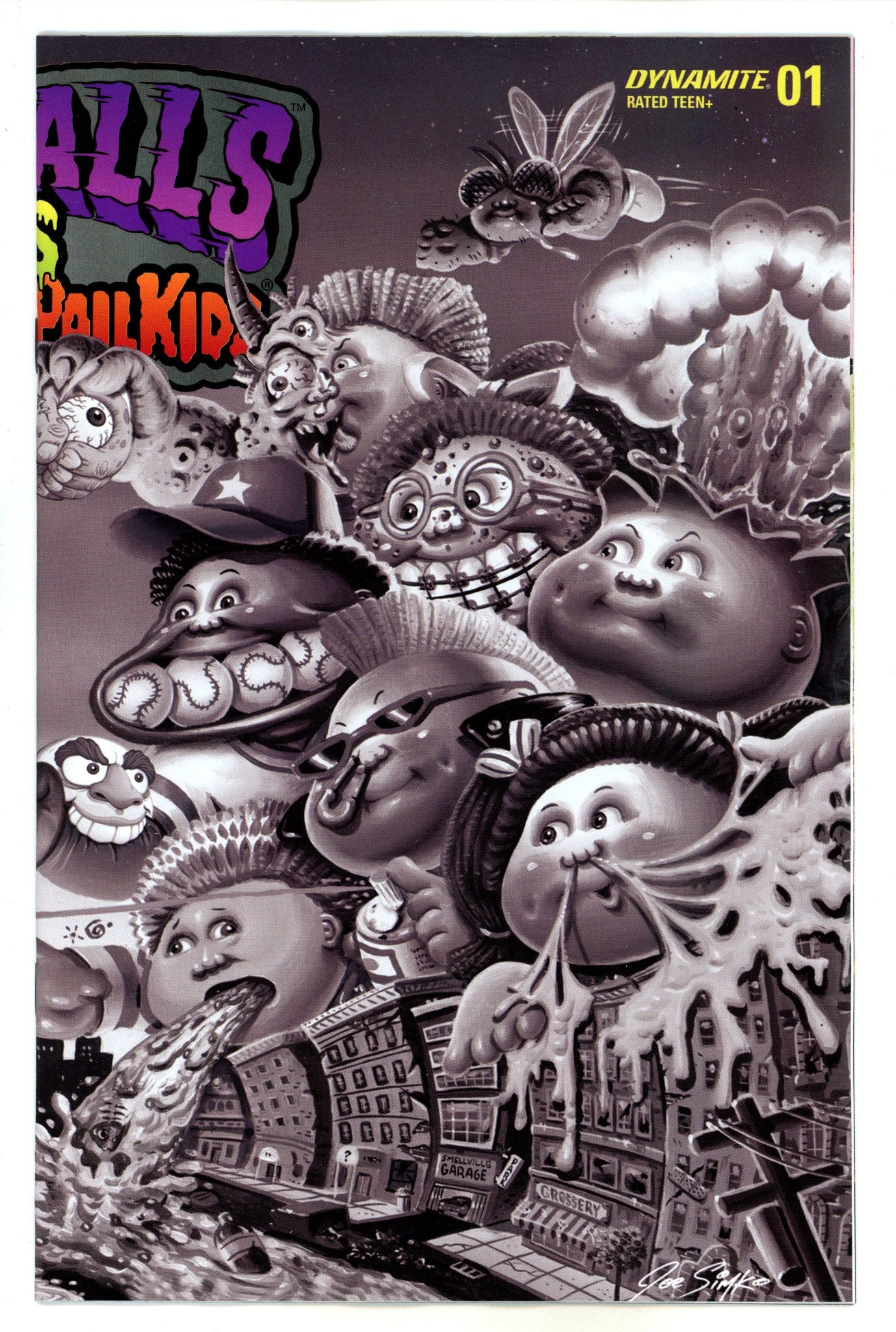 Madballs vs Garbage Pail Kids 1 Simko Variant