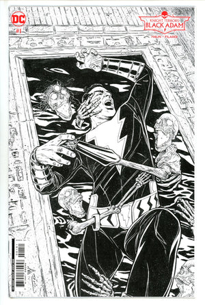 Knight Terrors Black Adam 1 Haun B&W Incentive Variant NM+ (2023)