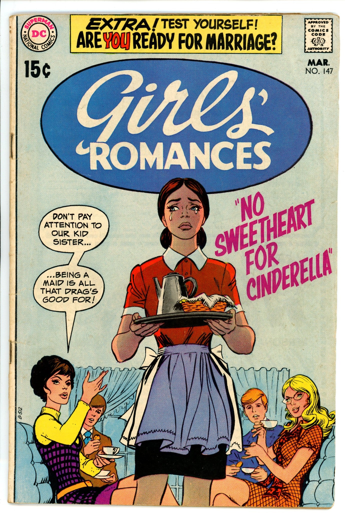 Girls' Romances 147 VG