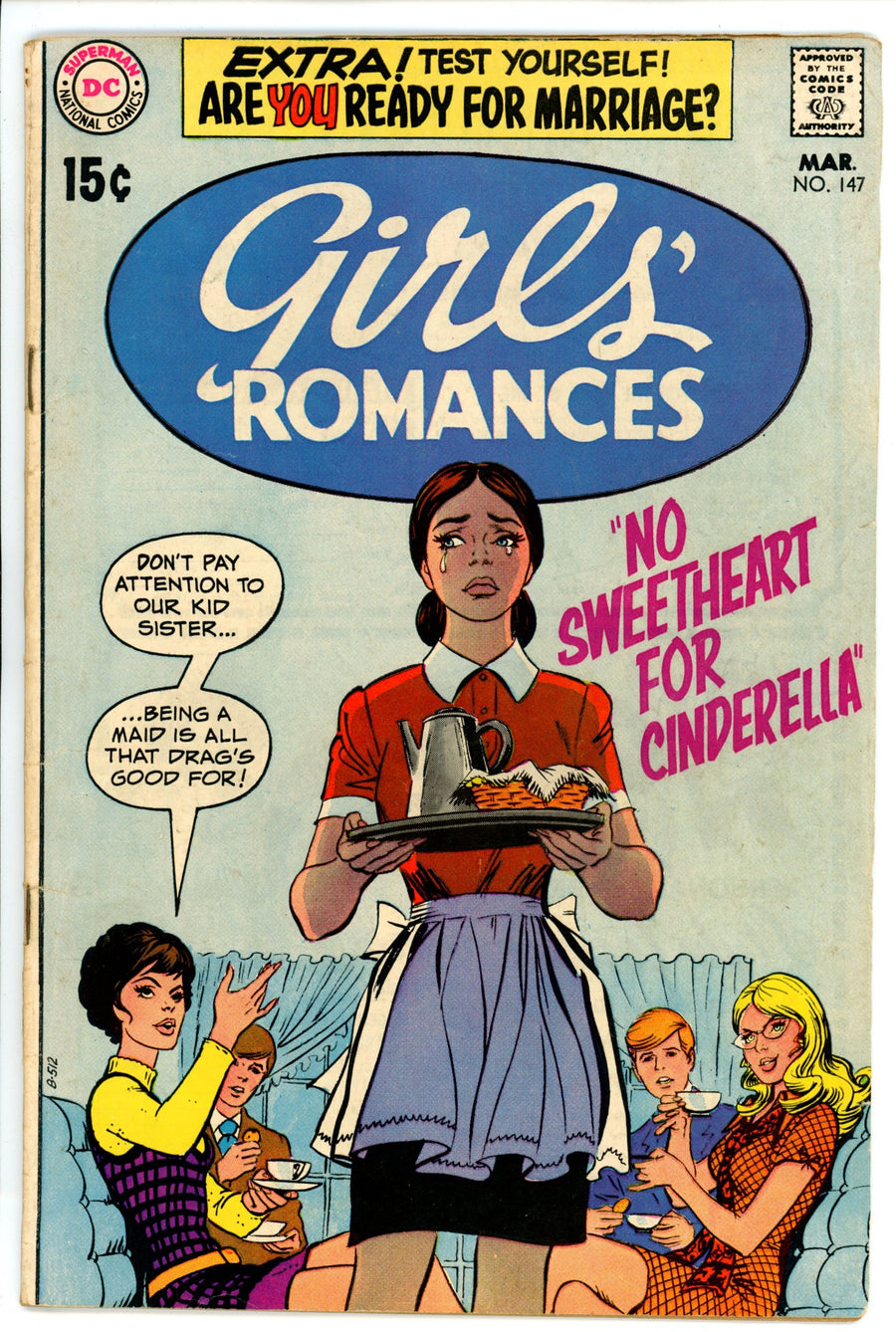 Girls' Romances 147 VG