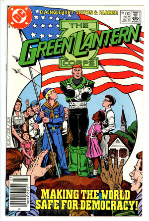 The Green Lantern Corps Vol 2 210 Canadian VF+