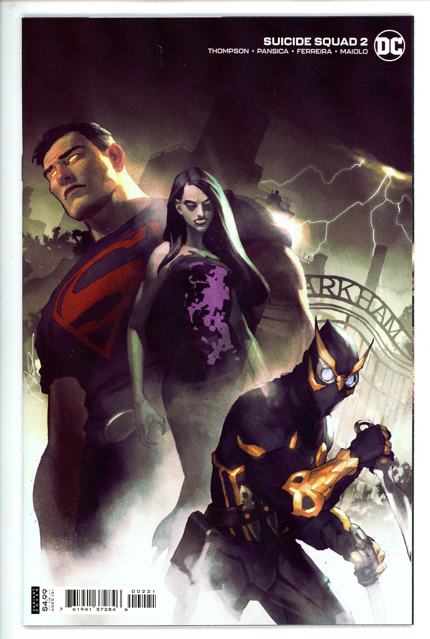 Suicide Squad Vol 6 2 Parel Variant-DC-CaptCan Comics Inc