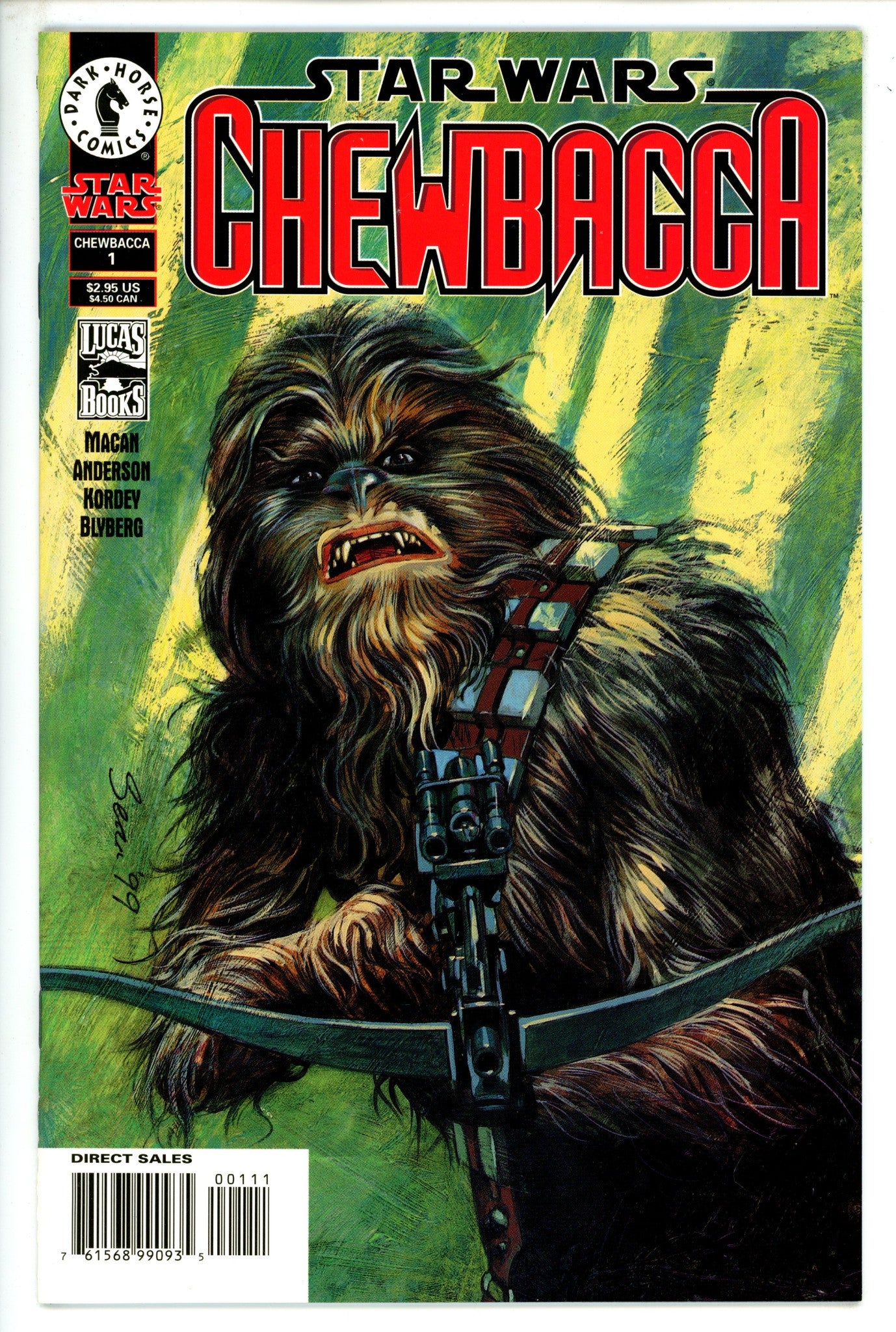 Star Wars: Chewbacca 1 NM- (2000)