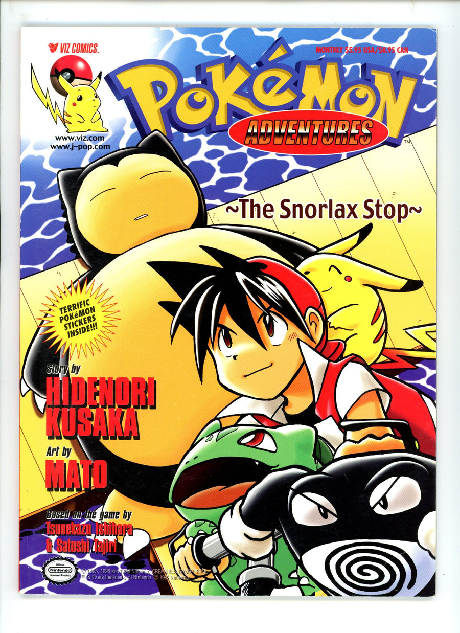 Pokemon Adventures Vol 4 The Snorlax Stop TPB