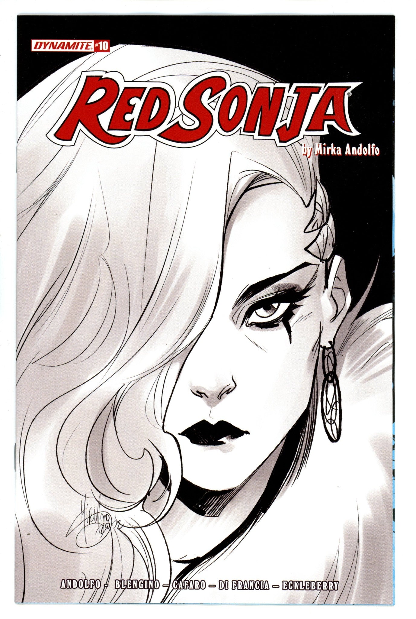 Red Sonja Vol 6 10 Andolfo Variant