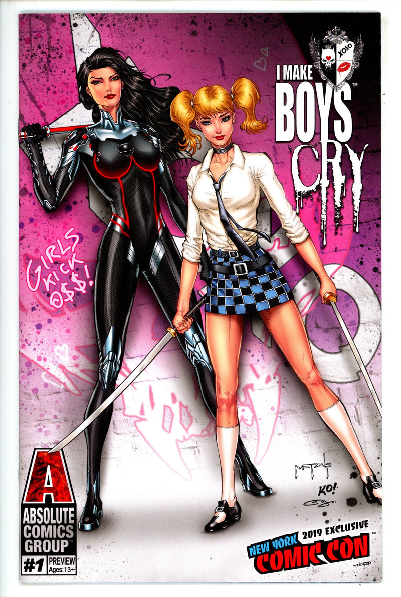 I Make Boys Cry 1 Metcalf Variant NM