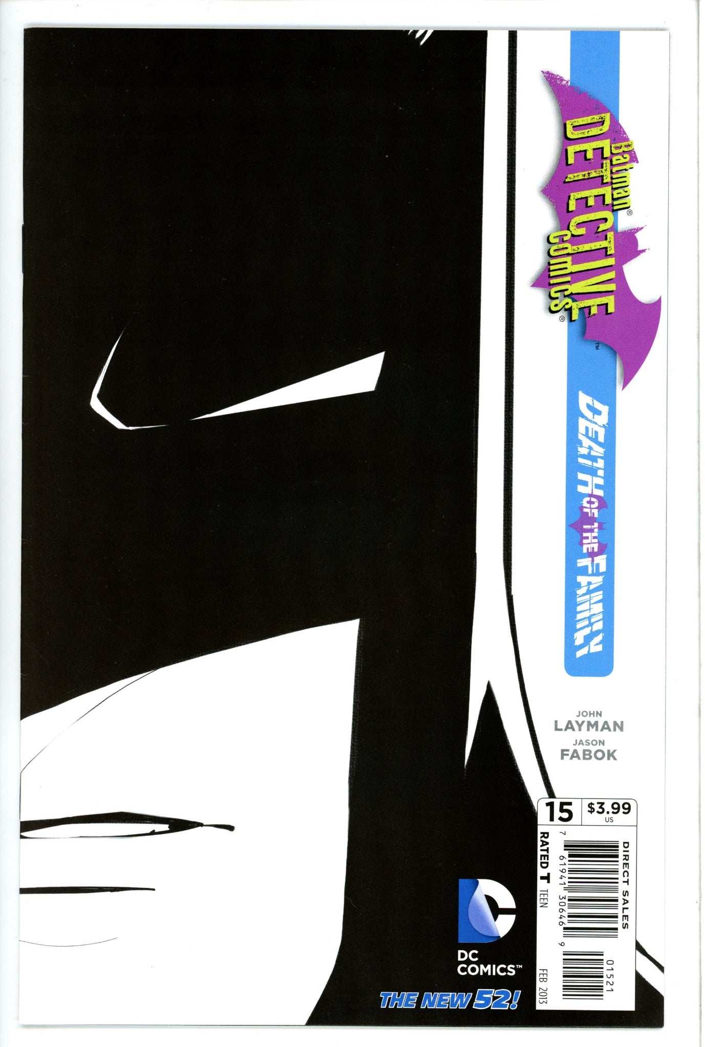 Detective Comics Vol 2 15 Capullo Variant NM-DC-CaptCan Comics Inc