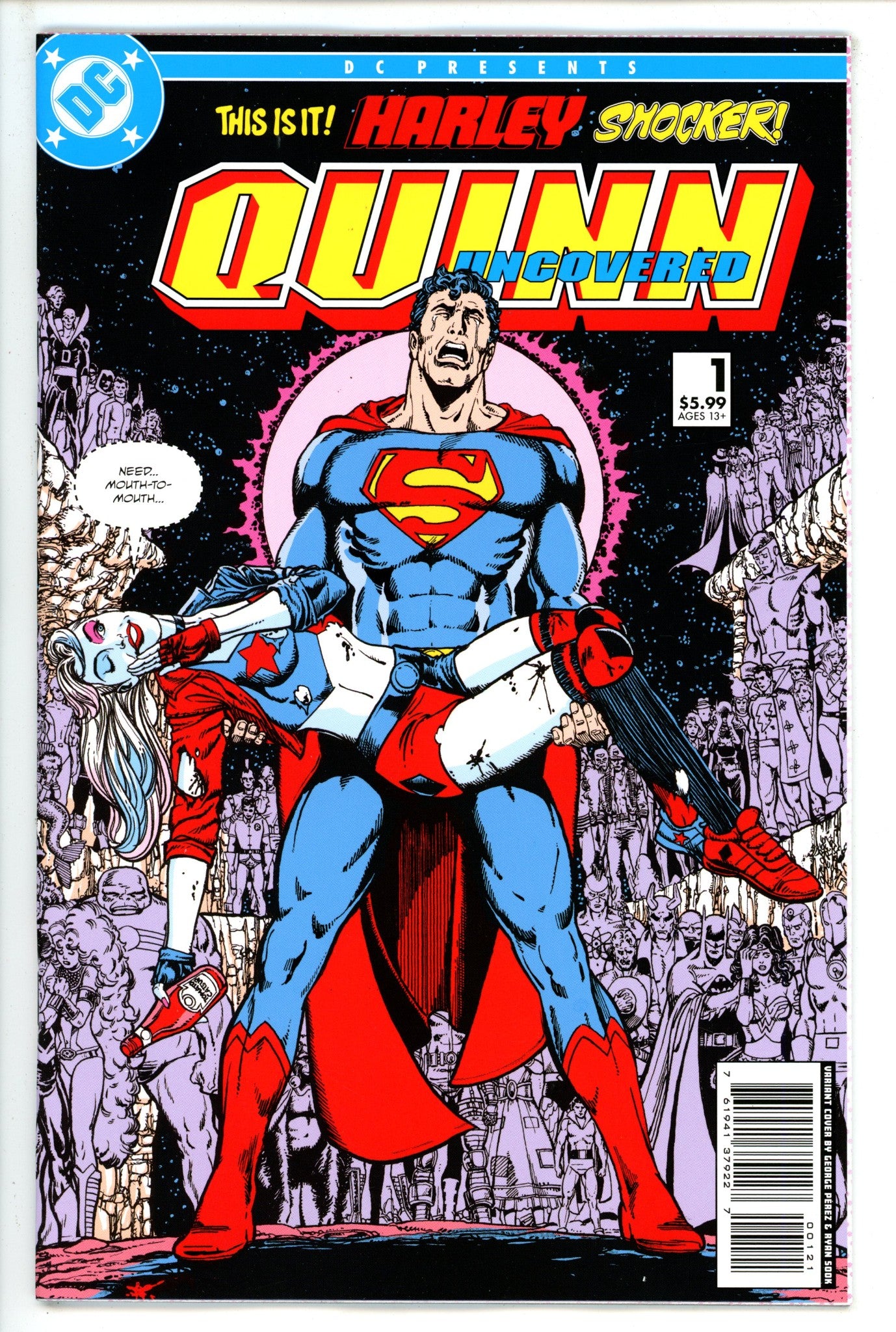 Harley Quinn Uncovered 1 Sook Homage Variant (2022)