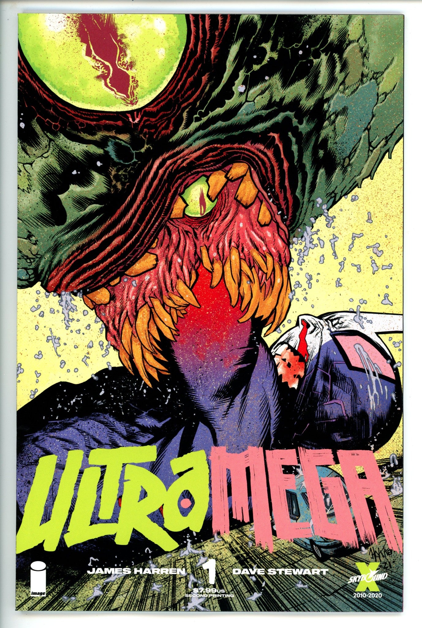 Ultramega 1 2nd Print-Image-CaptCan Comics Inc