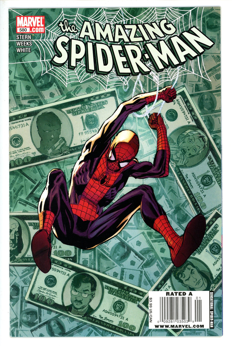 The Amazing Spider-Man Vol 2 580 Newsstand FN-