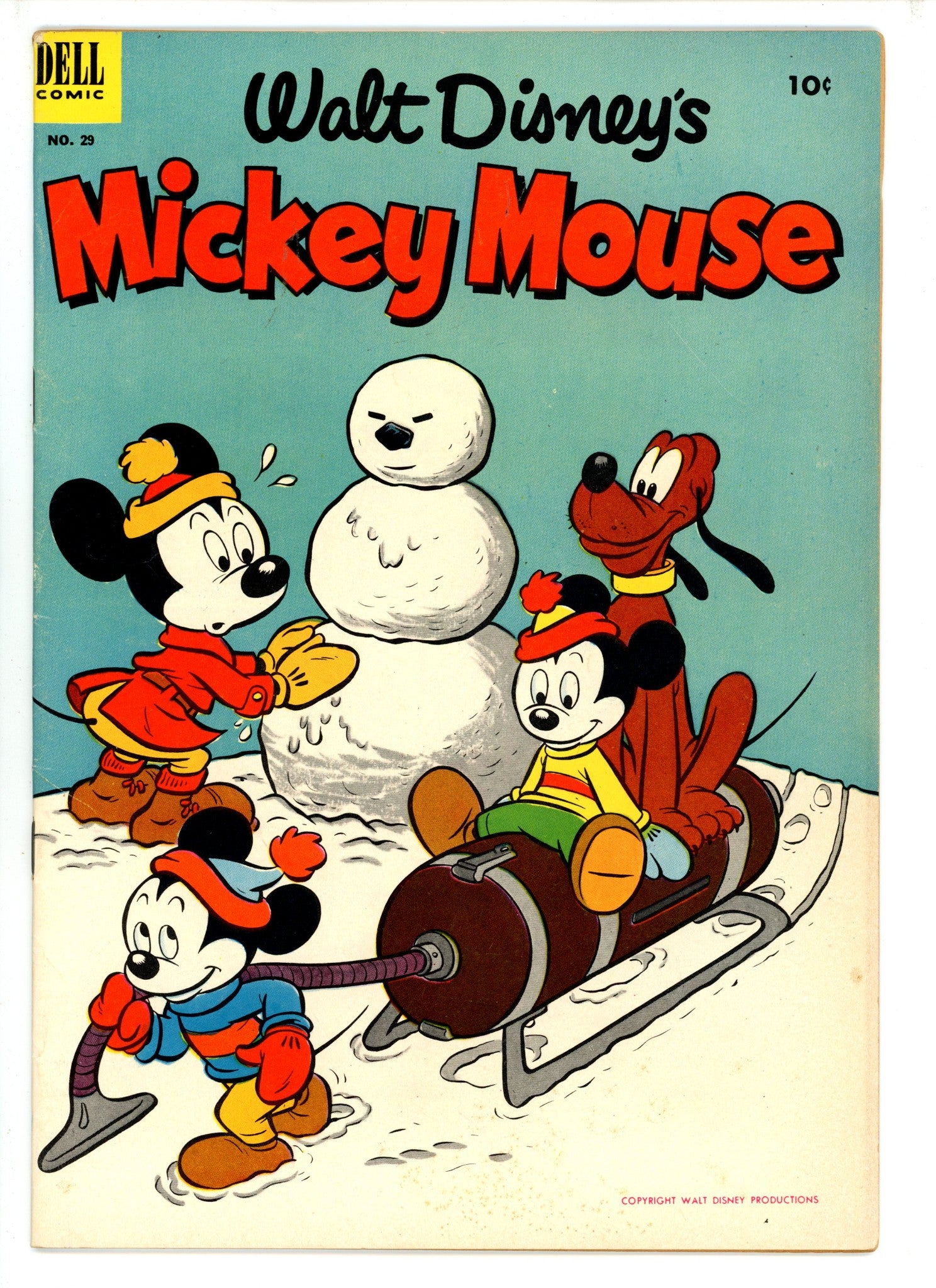Mickey Mouse 29 FN+ (1953)