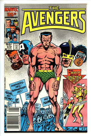 The Avengers Vol 1 270 Canadian NM-