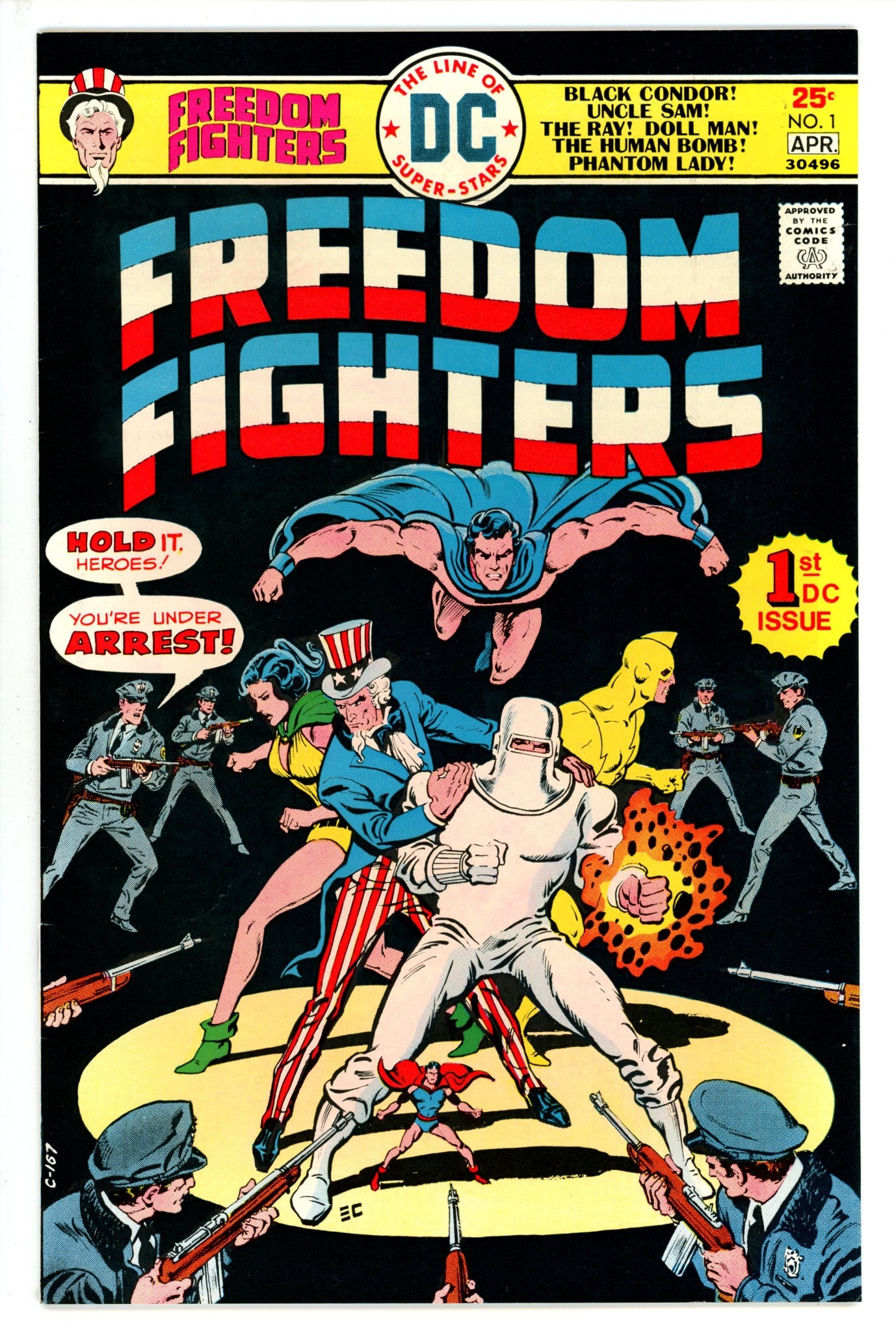 Freedom Fighters 1 VF/NM (1976)