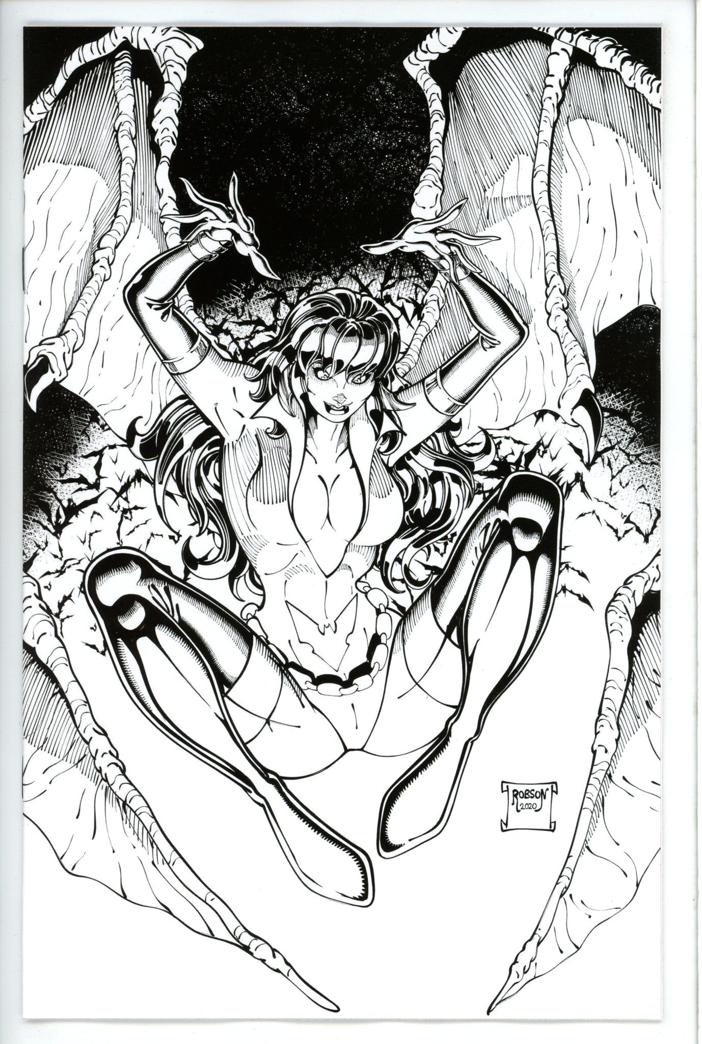 Vampirella Dark Powers 3 Robson Variant-Dynamite-CaptCan Comics Inc