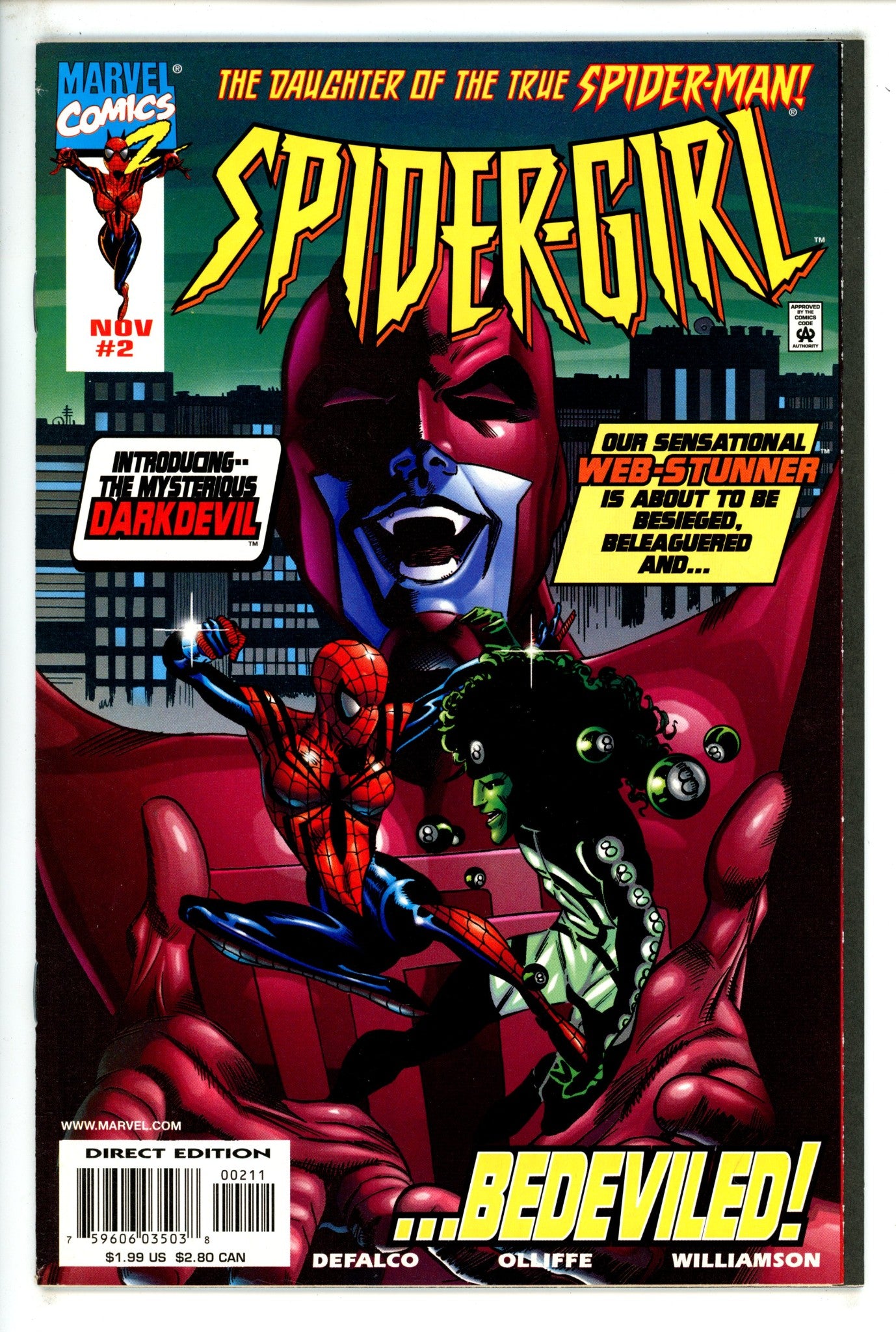 Spider-Girl Vol 1 2 NM- (1998)