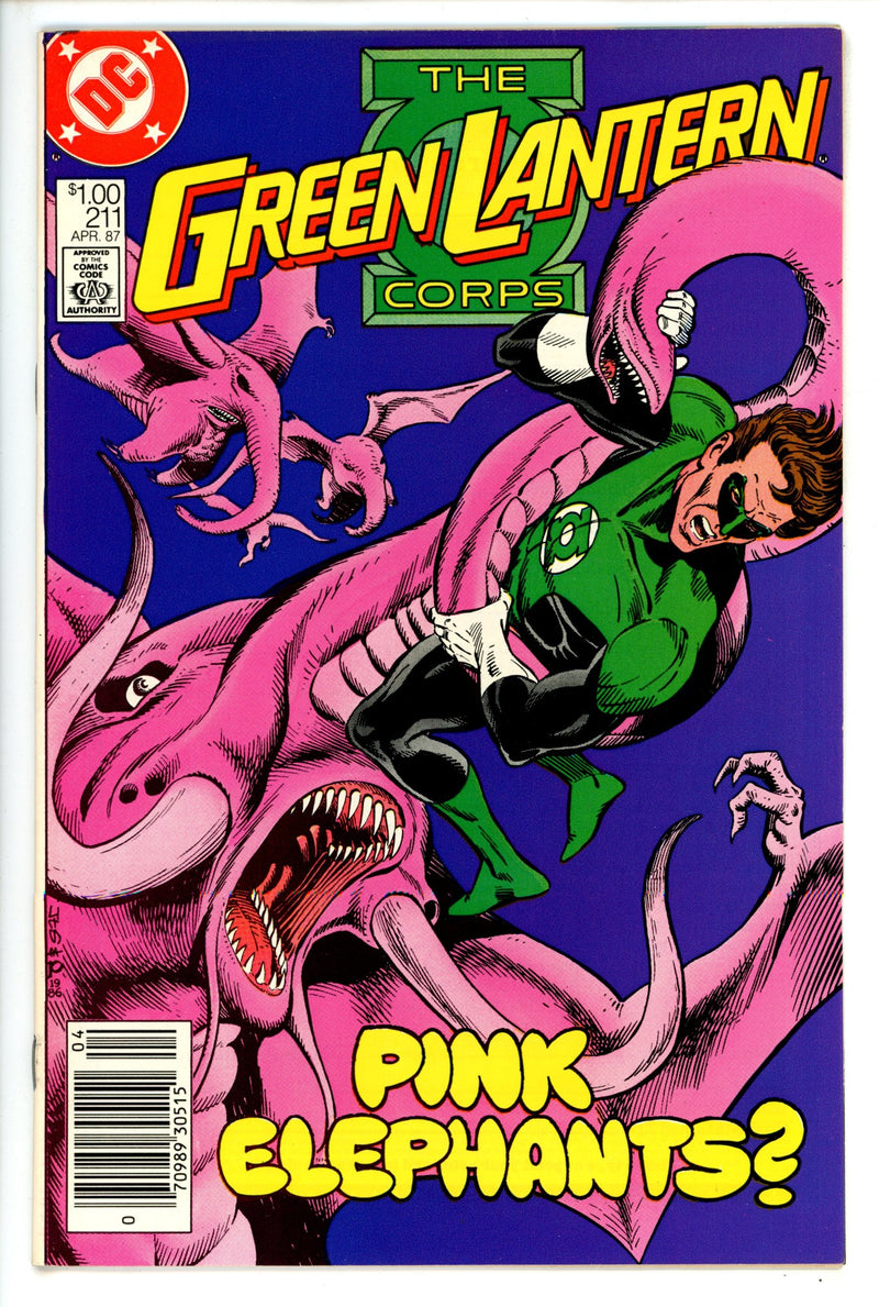 The Green Lantern Corps Vol 2 211 Canadian VF