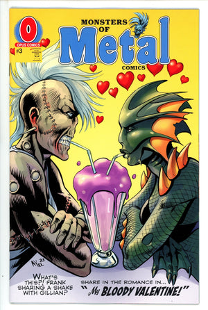 Monsters Metal Bloody Valentine 1 Incentive Variant NM+ (2023)