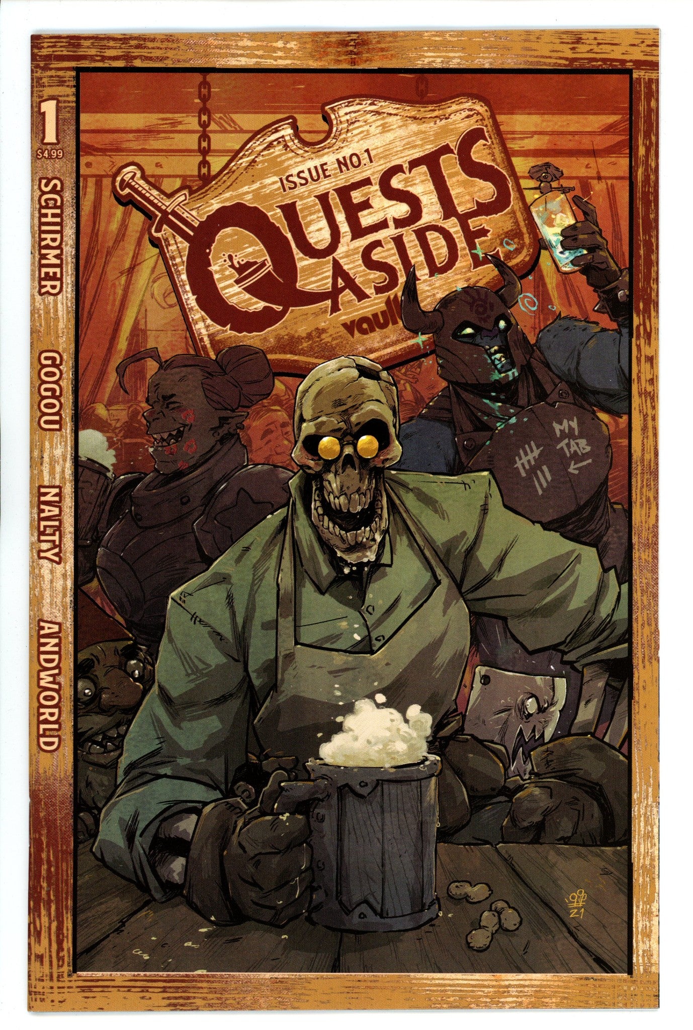 Quests Aside 1 Dialynas Variant (2022)