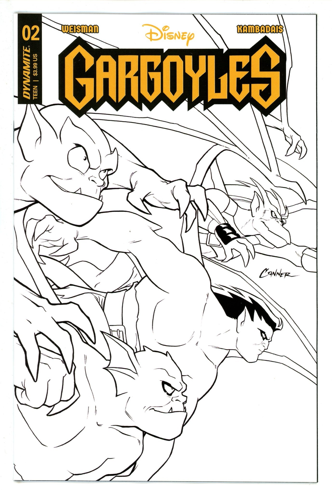 Gargoyles 2 Conner Incentive Variant NM- (2023)