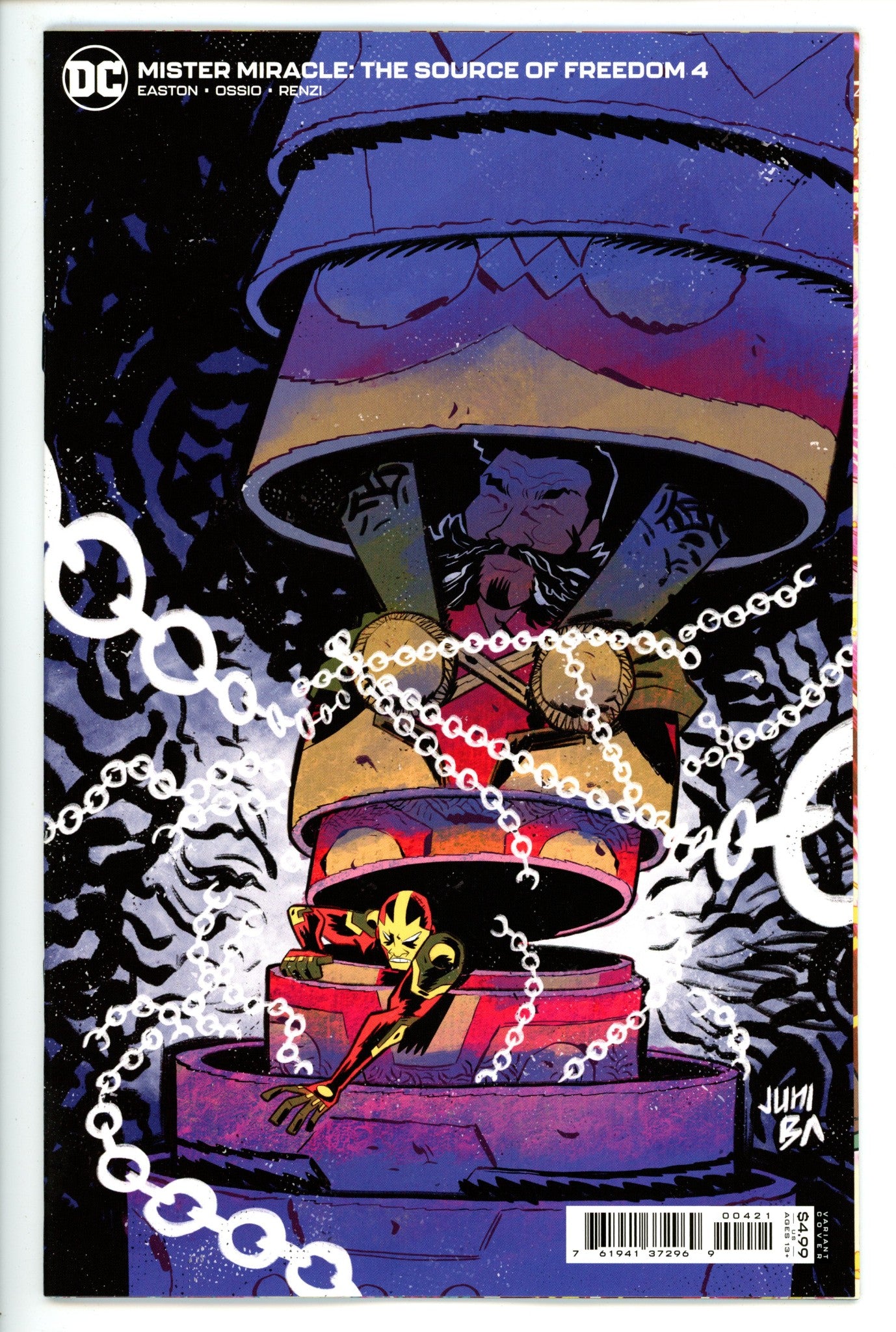 Mister Miracle the Source of Freedom 4 Ba Variant (2021)
