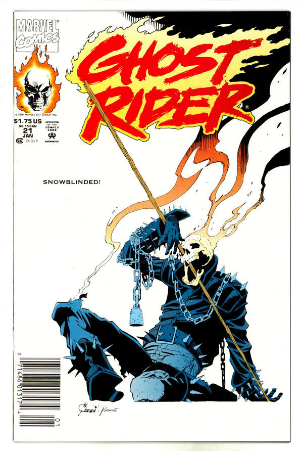 Ghost Rider Vol 2 21 Newsstand VF/NM
