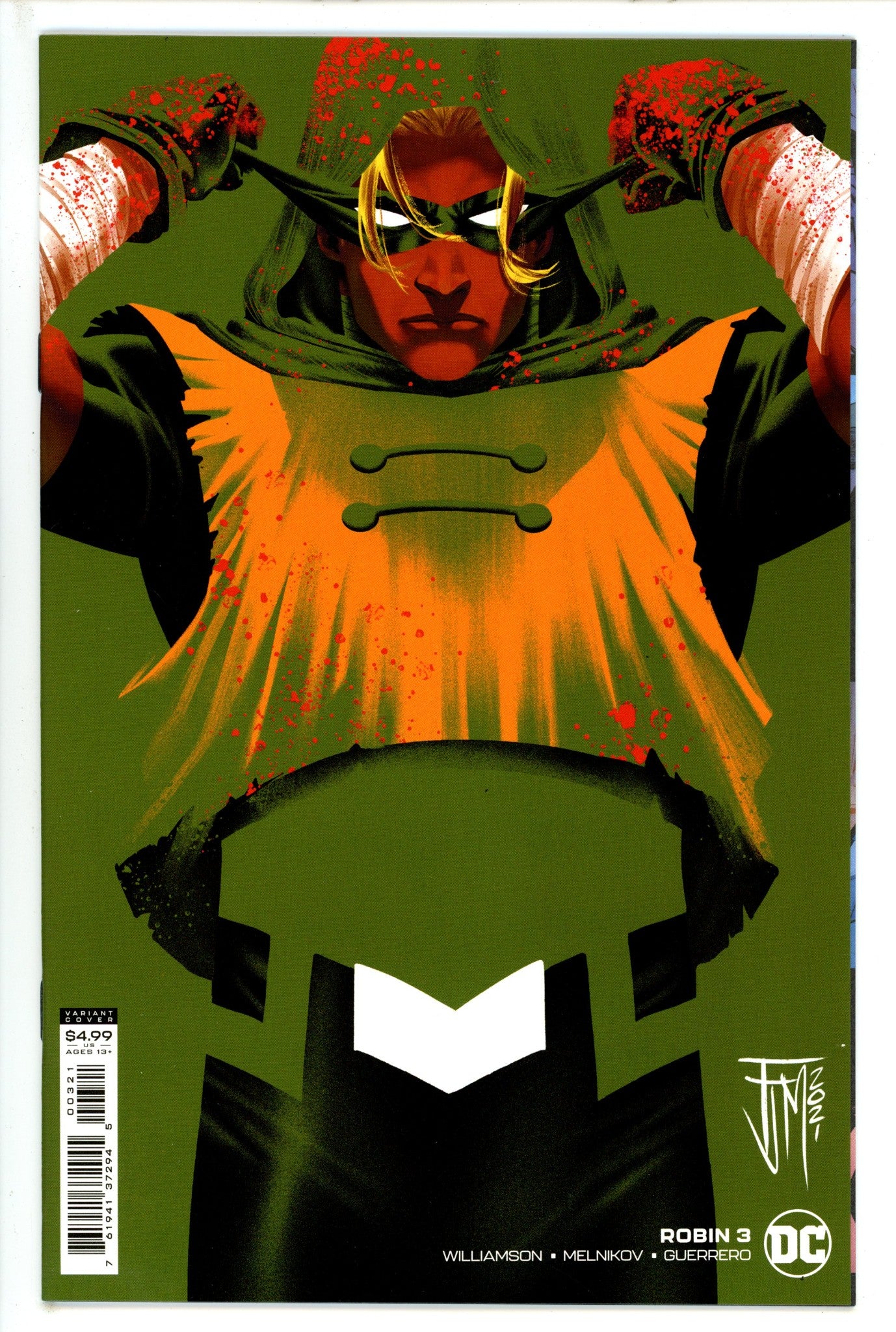 Robin Vol 3 3 Manapul Variant (2021)