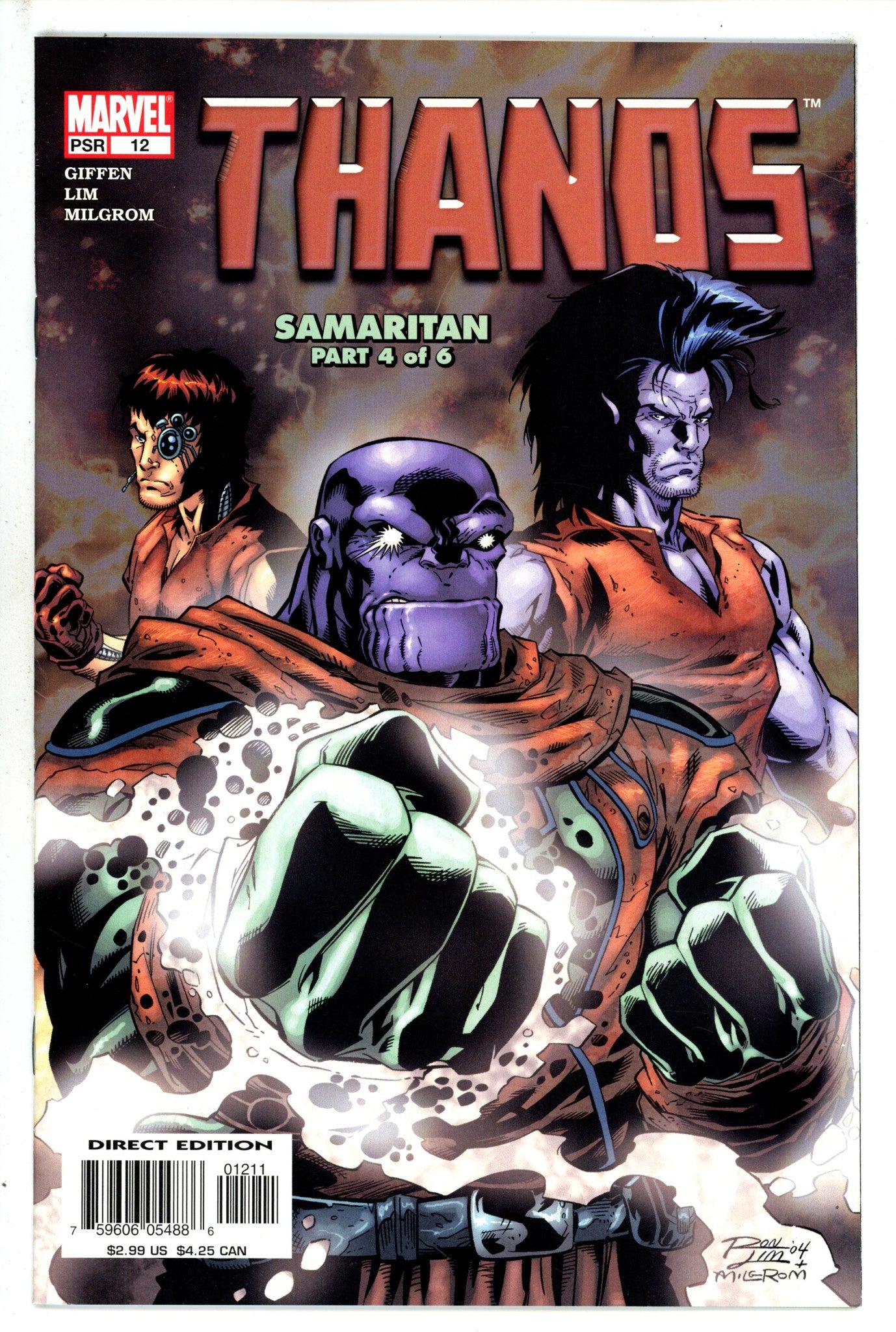 Thanos Vol 1 12 NM (2004)