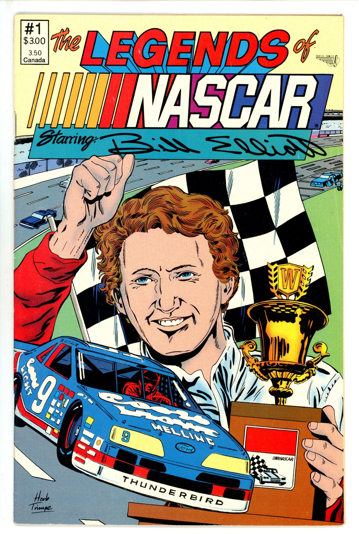 The Legends of NASCAR 1 2Nd Print VG/FN (1990)