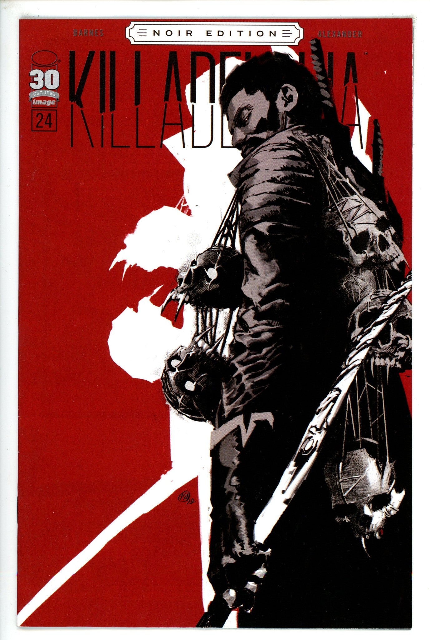 Killadelphia 24 Alexander Black & White Variant (2022)