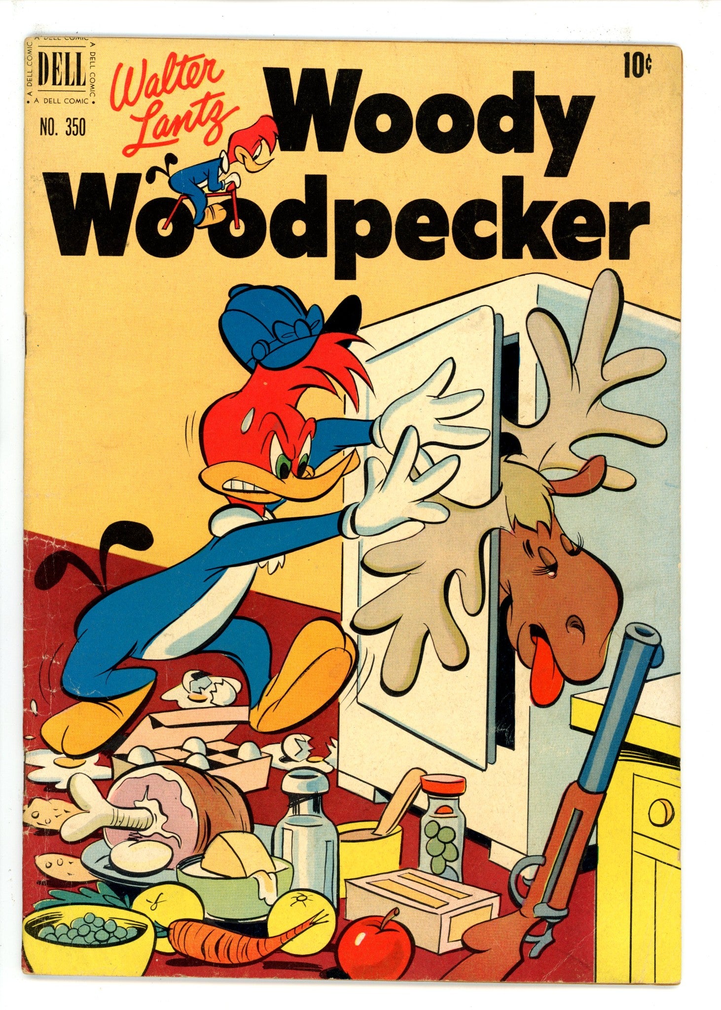 Four Color Vol 2 350 Woody Woodpecker VG
