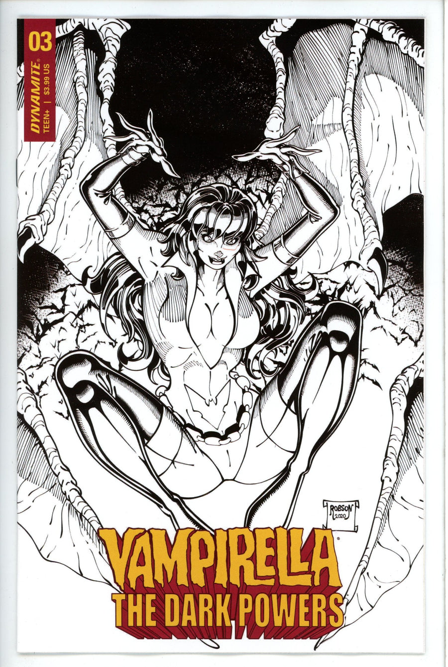 Vampirella Dark Powers 3 Robson Variant-Dynamite-CaptCan Comics Inc
