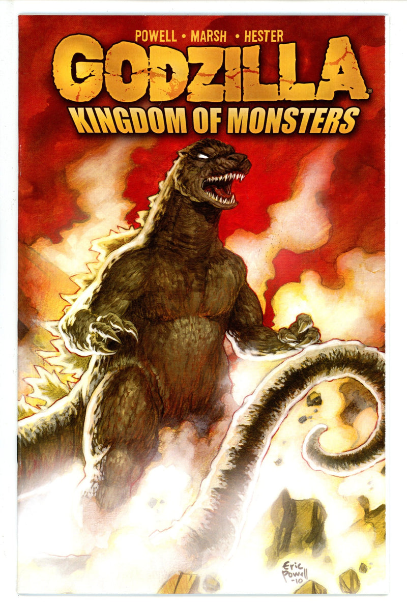 Godzilla: Kingdom of Monsters 1 Powell Gatefold Variant VF+