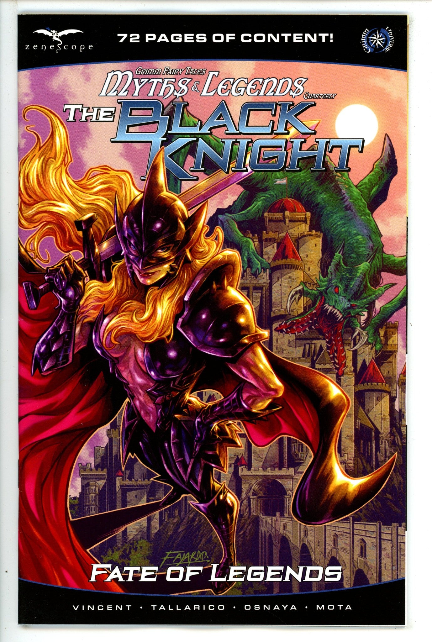 Myths & Legends Blk Knight Fate Of Legends 1 (2023)