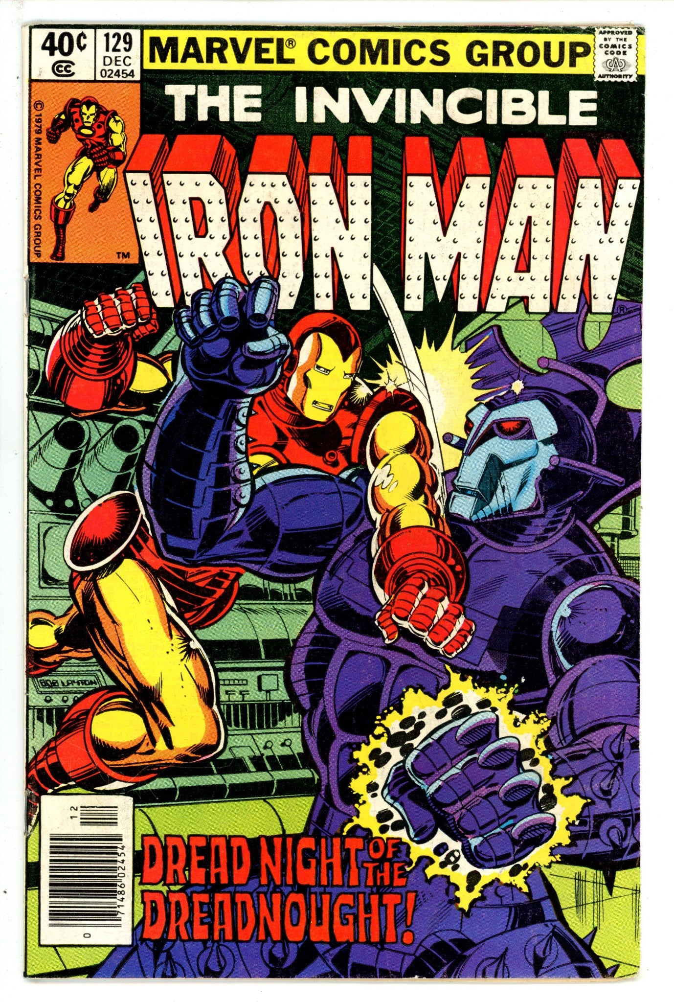 Iron Man Vol 1 129 Newsstand (1979)