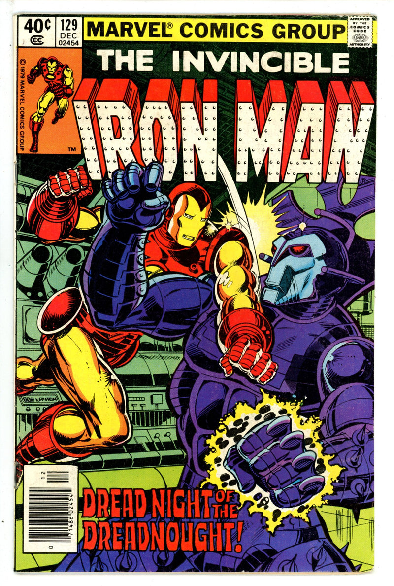 Iron Man Vol 1 129 Newsstand (1979)