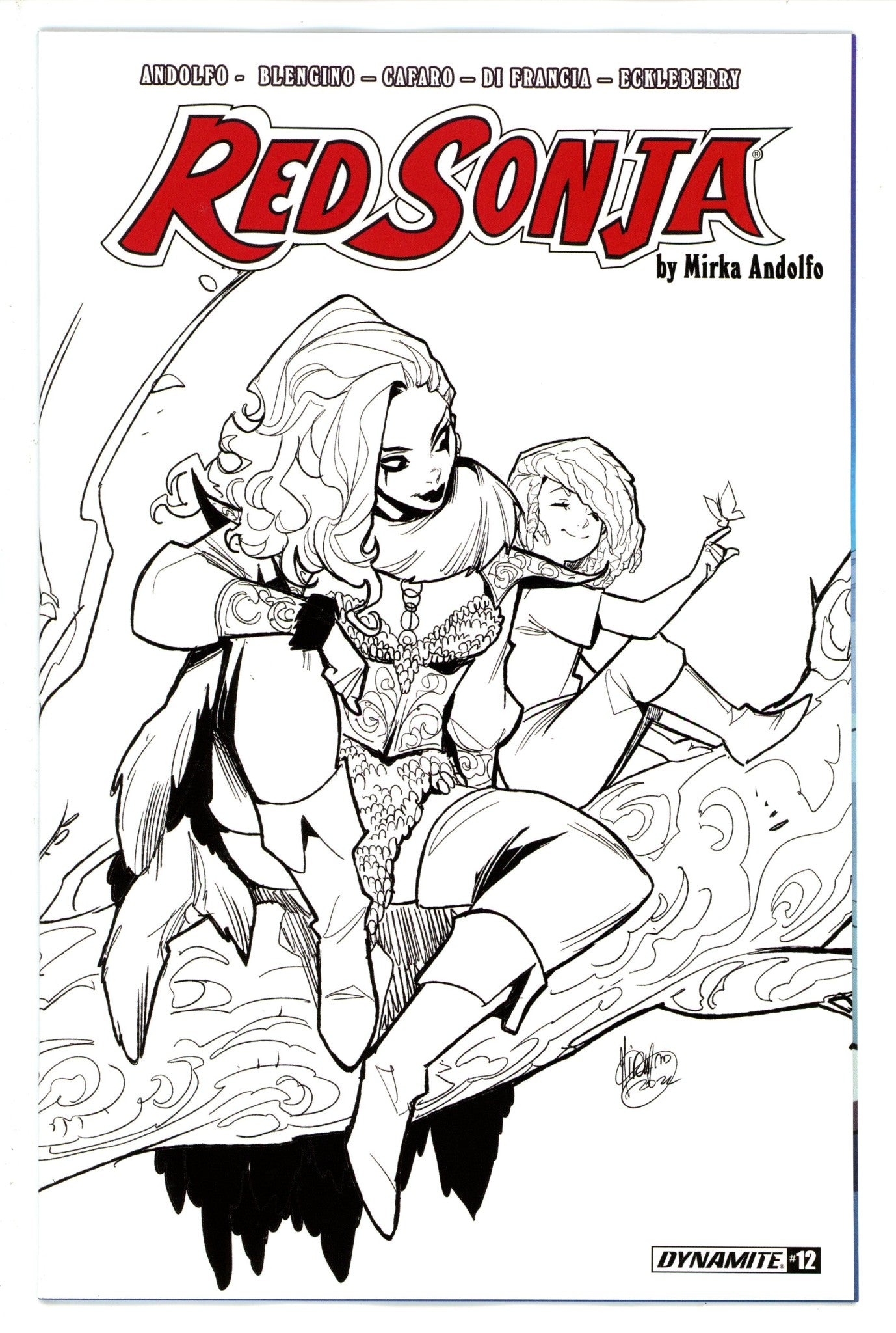 Red Sonja Vol 6 12 Andolfo Variant (2022)