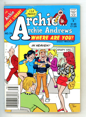 Archie... Archie Andrews Where Are You? Vol 78 TPB Digest