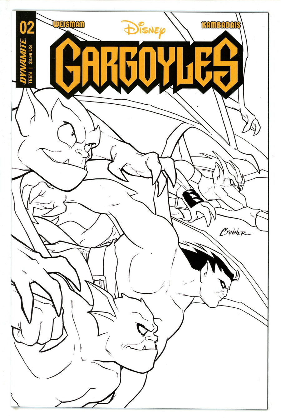 Gargoyles 2 Conner Sketch Incentive Variant VF/NM (2023)